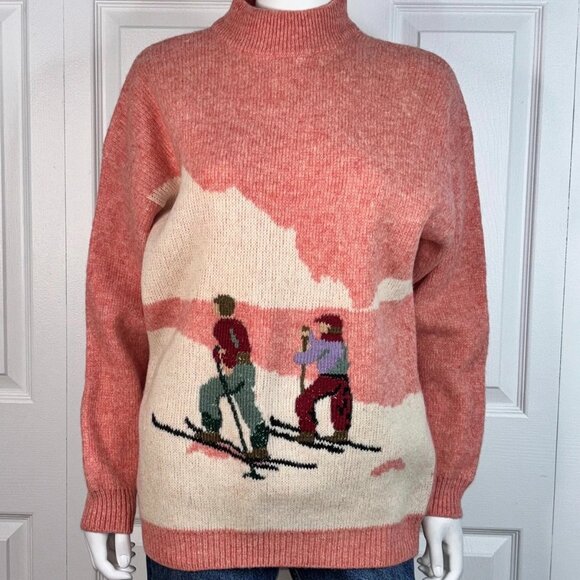 United Colors Of Benetton Sweaters - UNITED COLORS OF BENETTON wool VINTAGE sweater  large